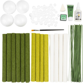 Maxi Hobbyset Crêpepapier - Bloemenboeket