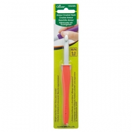 Clover Amour Haaknaalden - Amour Crochet Hooks Oranje 9.0 mm