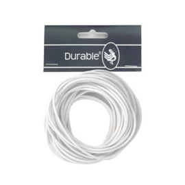 Durable Waxkoord 2mm - 5 meter - WIT