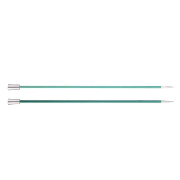 KnitPro Zing breinaald 3,25 mm met knop 35cm