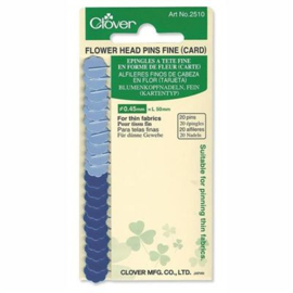 Clover Flower Head Pins 0,45mm 20 stuks