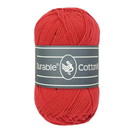 Durable Cotton 8 breikatoen 318 Tomato