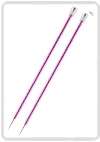 KnitPro Zing breinaald 5,00 mm met knop 40cm