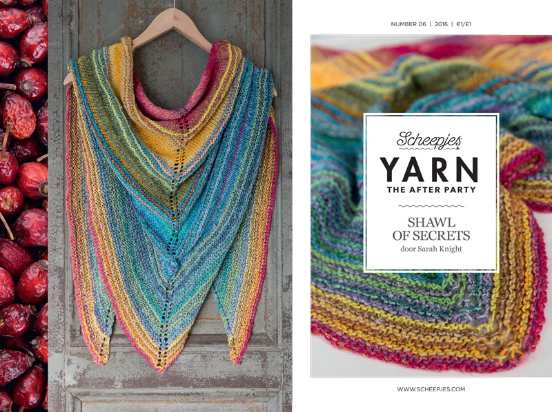 Yarn, the after party Patroon Shawl of secrets nr 6