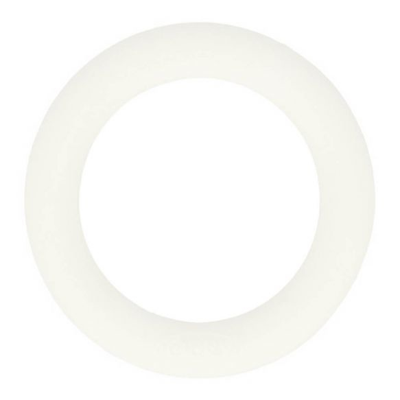 Opry siliconen bijtring 65mm kleur 009 Wit