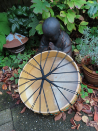 Drum 59 Paard, rond 42 cm