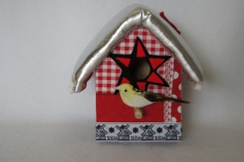 vogelhuisje met muziekdoosje