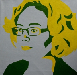 Pop art portret