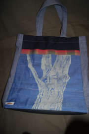 shopper blauw