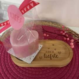 Kaars Hart Voor de liefste