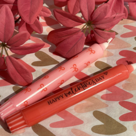 Cadeauset kaarsen Valentine - 2 stuks