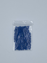 Rocailles 3mm 8/0 10 gram,  Cobalt blue