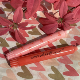 Cadeauset kaarsen Valentine - 2 stuks
