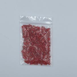 Rocailles 3mm 8/0 10 gram, Red