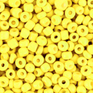 Rocailles 3mm 8/0 10 gram, Bold neon yellow