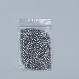 Rocailles 3mm 8/0 10 gram,  Silver