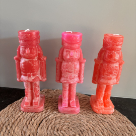 Frosty nutcracker kaars