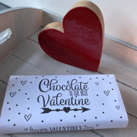 Chocolade wikkel - Valentijn