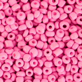 Rocailles 3mm 8/0 10 gram, Deep pink