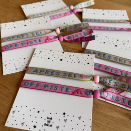 Armbandjes Ski piste
