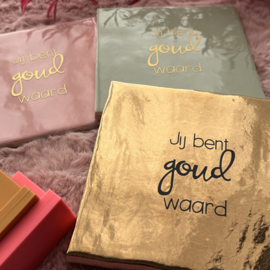 Tegel Jij bent goud waard