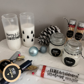 Set kaarsen kerst