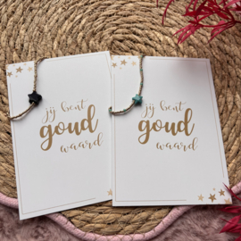 Armbandje Star - Goud waard