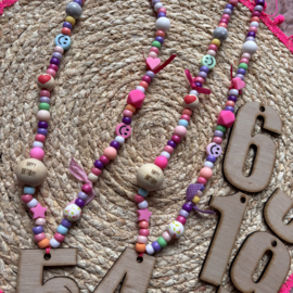 Verjaardagsketting met cijfer