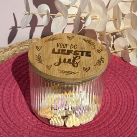 Snoeppot Liefste juf