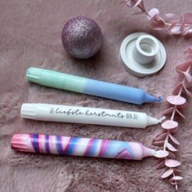 Kaarsenset Marble I Dip I Kerstmuts