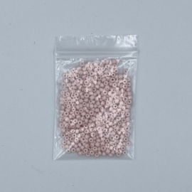 Rocailles 3mm 8/0 10 gram,  Light pink
