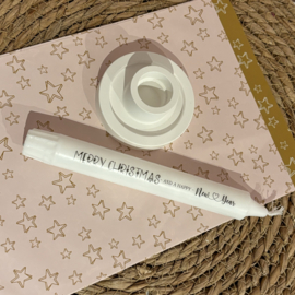 Kaars - Merry and happy NY