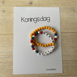 Koningsdag armbandjes, kids, set