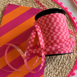 Cadeaulint Blokje roze