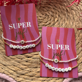 Armbandjes Superjuf