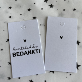 Cadeaukaartje, 5 stuks