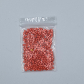 Rocailles 3mm 8/0 10 gram,  Fresh Orange