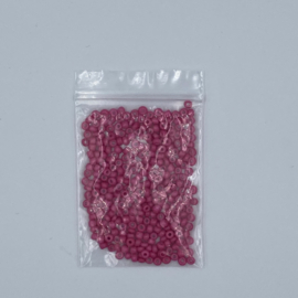 Rocailles 3mm 8/0 10 gram,  Fuchsia