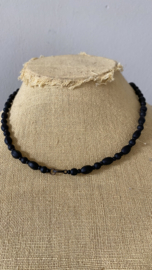 Old mourning necklace