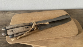 Set of brocante knives