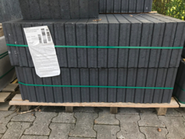 Quadroband palissade 6x25x50 zwart