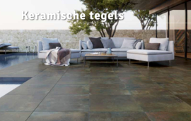 Cerasolid keramische Tegel 60x60x3 Metalico brown