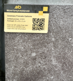 Ceramaxx Frescato Carbone 60x60x3