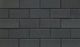 BKK 8 cm antraciet beton klinker (door en door)
