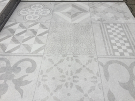 GeoCeramica 60x60 Design Mosaik Grey tegel