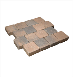 Cobblestones 20x5x8 cm Bruin Genuanceerd Waalformaat