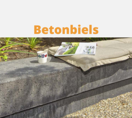 Betonbielzen geborsteld