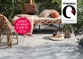 VT Wonen Solostone Uni Beton Taupe 70x70