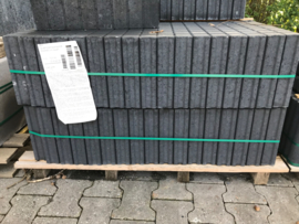 Quadroband palissade 6x25x50 zwart