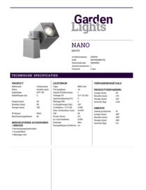 Garden Lights Nano warm wit licht